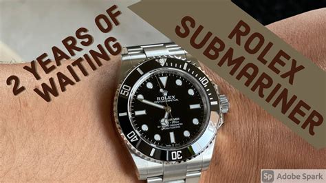 how long is rolex submariner waiting list|Rolex wait times 2024.